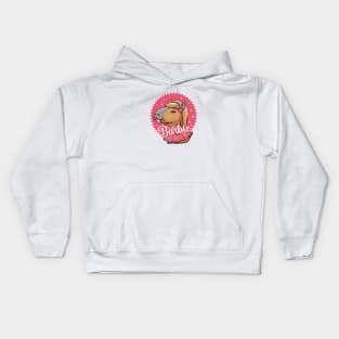 Capybara Barbie Kids Hoodie